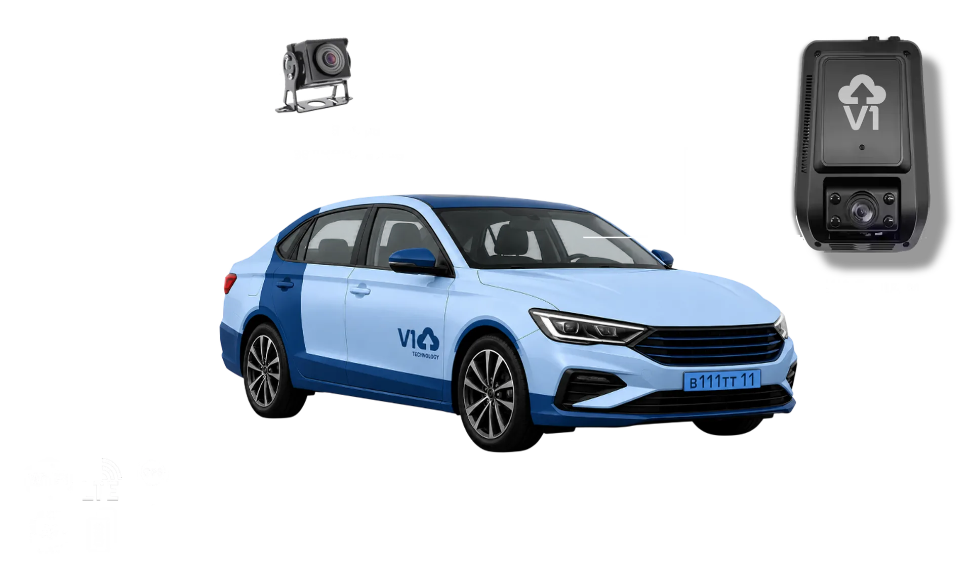 Видеорегистраторы с ИИ для легковых автомобилей